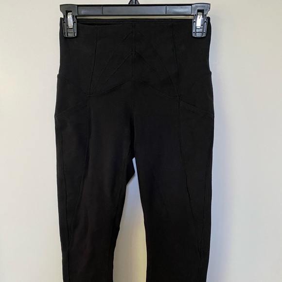 lululemon athletica Pants - Black Lulu Lemon Leggings with Stitching